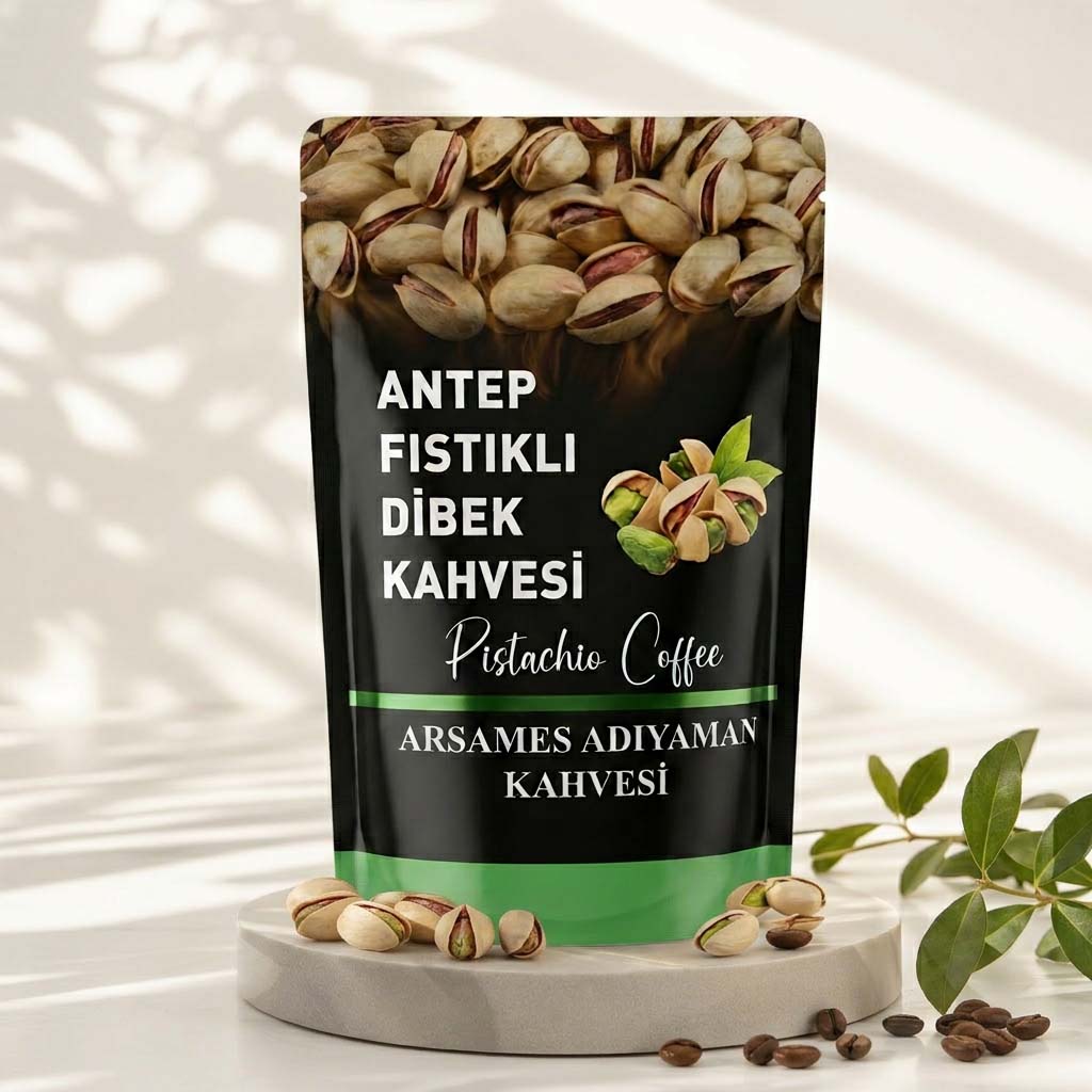 Antep Fıstıklı Arsames Dibek Kahvesi 200 Gr