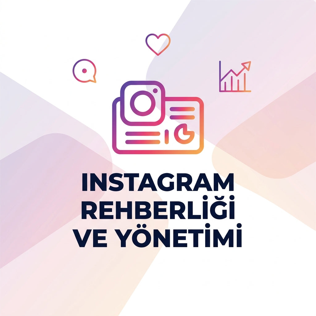1 Aylık instagram sayfa rehberliği ve yönetimi