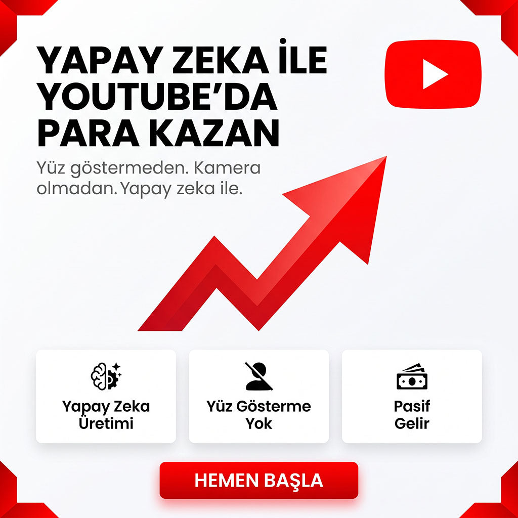 Sıfırdan Yapay Zeka destekli YouTube kursu 1000 aboneye giden hızlı yol!