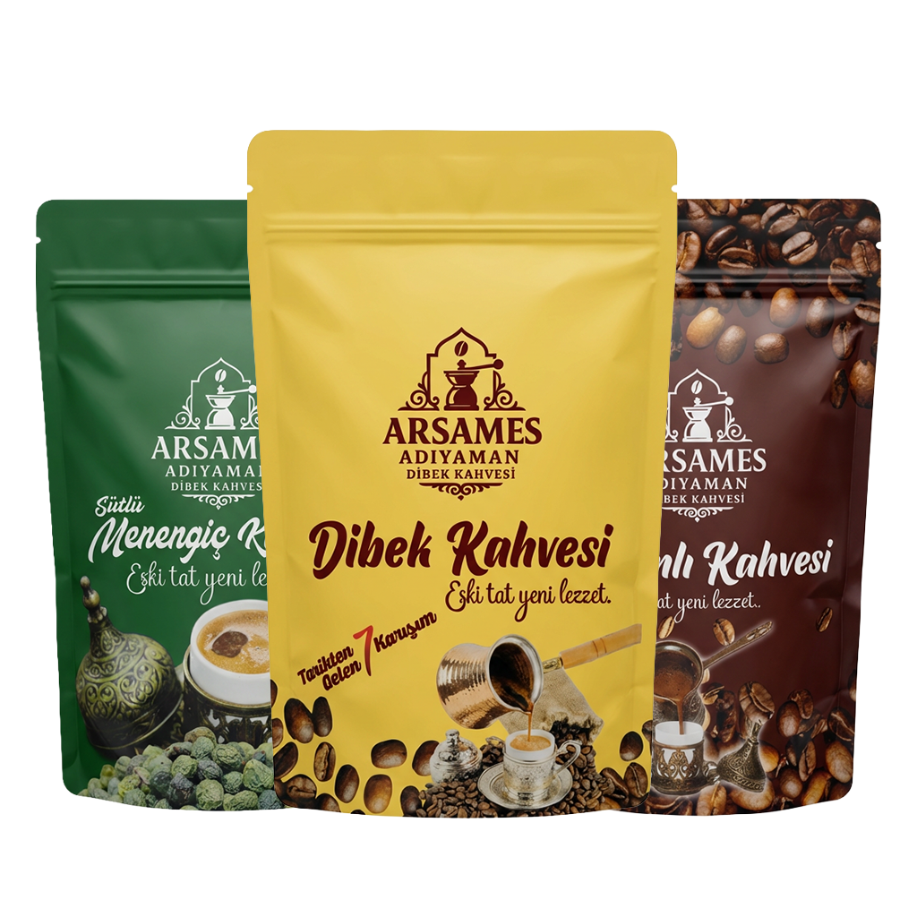 Osmanlı, Menengiç ve Dibek Kahvesi 5'li Paket