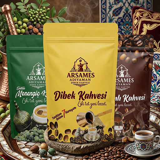 Osmanlı, Menengiç ve Dibek Kahvesi 5'li Paket